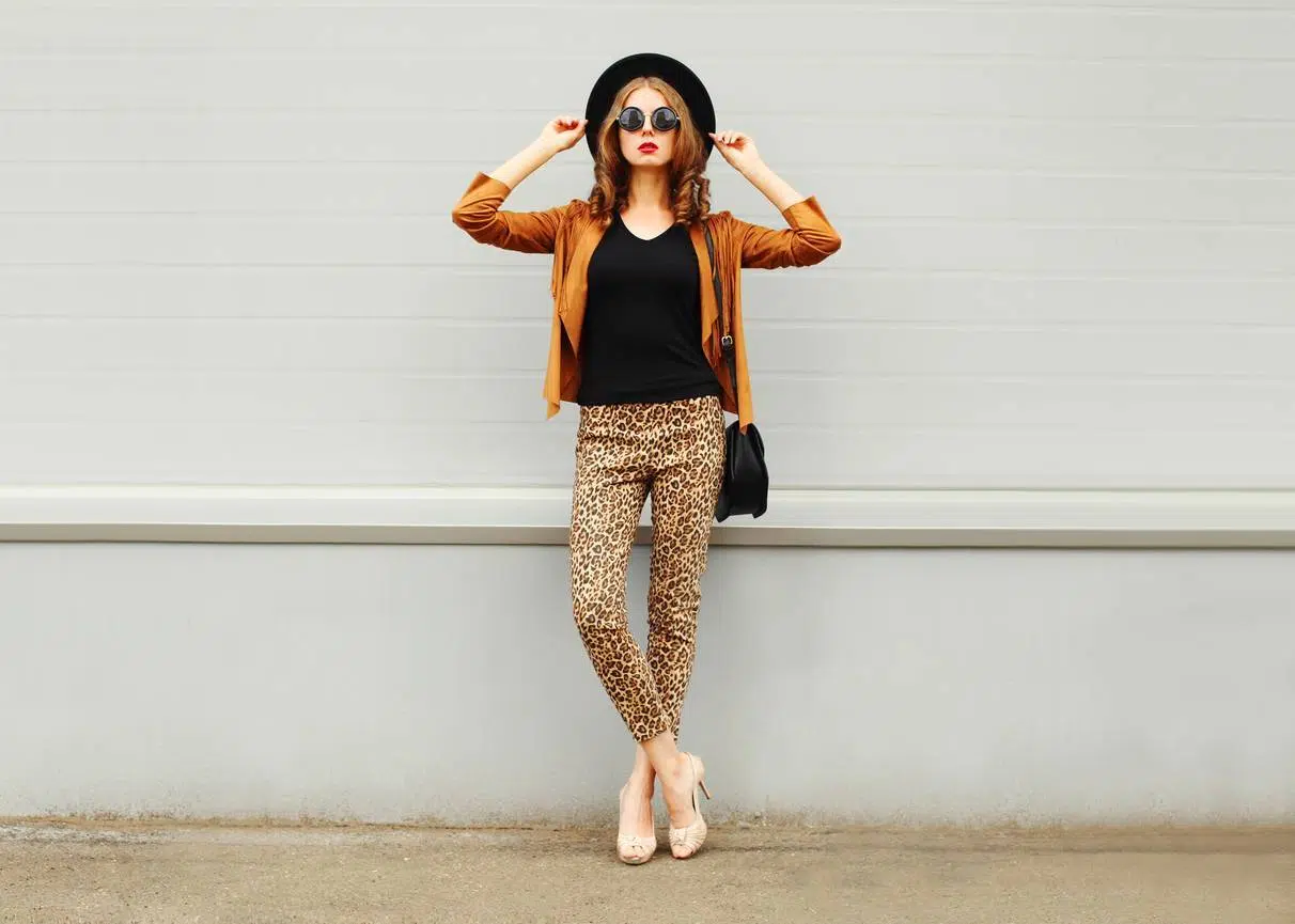 pantalon slim tendance