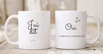 tasses à personnaliser