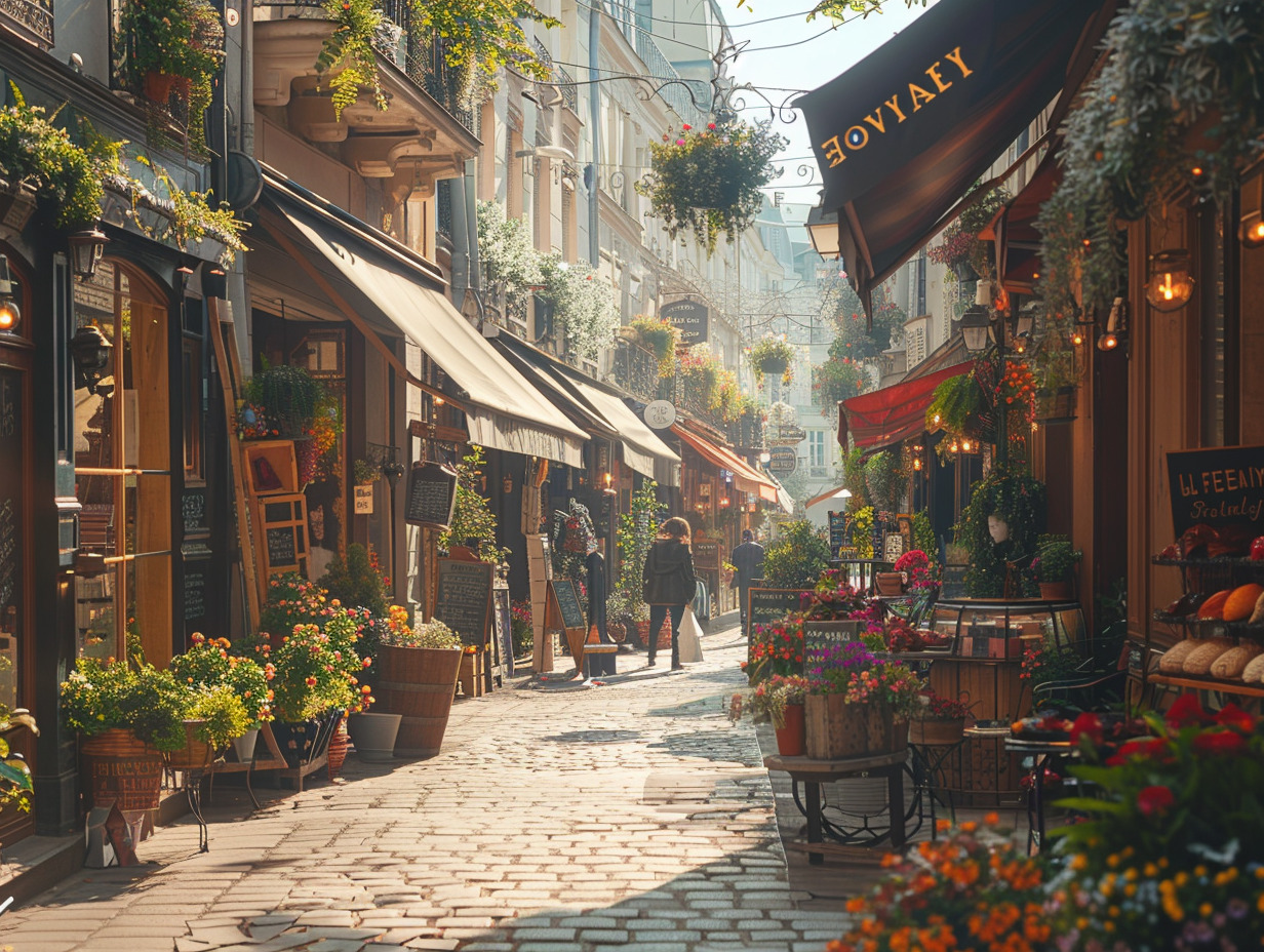 shopping paris marché