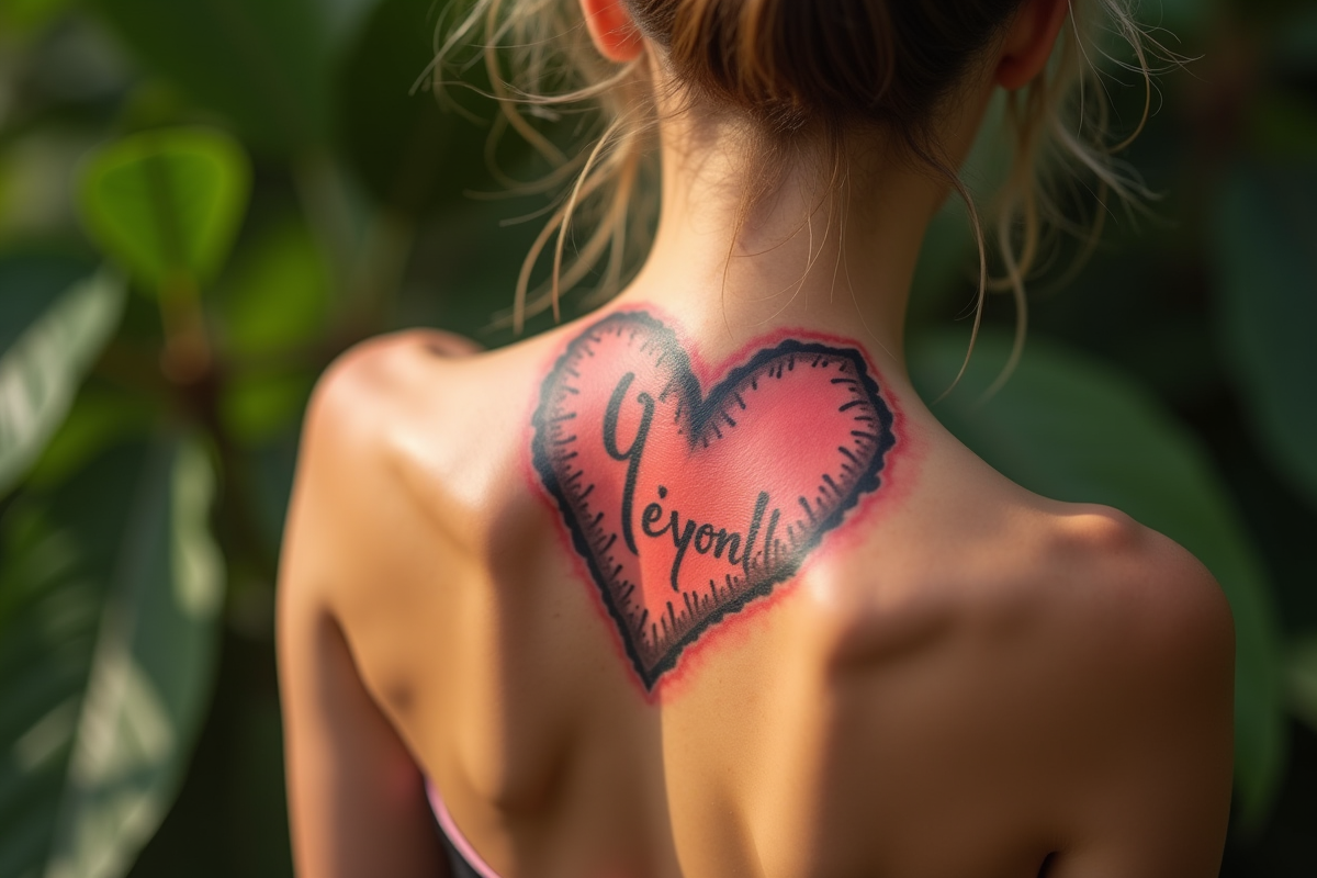 tatouage cœur